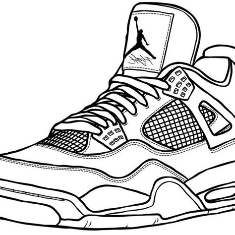 jordan shoes printable